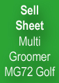 Multi Groomer Golf Sell Sheet 120h